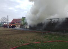 A Ars Un Grajd în Cristeștii Ciceului! Un Bărbat A Suferit Arsuri și A Fost Dus Cu Elicopterul , La București!