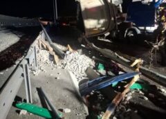 Accident Grav Pe Drumul Expres 12, La Balș: O Autoutilitară S A Răsturnat, Doi șoferi Au Ajuns La Spital/ Foto