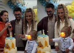 Băiatul Lui Armin Nicoară și Al Claudiei Puican A împlinit 1 An