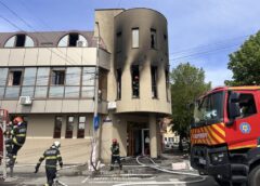 Foto Video: Incendiu La Birourile Ansamblului Mureșul