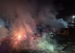 Incendiu De Deșeuri La Mărtinești, Stins Rapid De Pompierii Sătmăreni