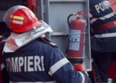 Incendiu în Localitatea Borsec, După Ce Un Arbore A Rupt Firele De înaltă Tensiune