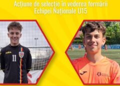 Mureșenii Noah Milașcon și Tudor Marian, Convocați La O Selecție Organizată De Federația Română De Fotbal