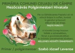 Primăria Comunei Ceuașu De Câmpie: Vă Dorim PaȘte Fericit!”