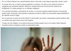 Primarul Scorniceștiului, Reacție în Cazul Profesorului Care Ar Fi întreținut Relații Sexuale Cu O Elevă Minoră: „siguranța Copiilor Este Prioritate Absolută”