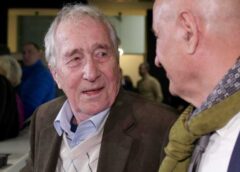 Valentin Ceaușescu, Alături De Ioan Andone la Parastasul De După înmormântarea Lui Mircea Lucescu