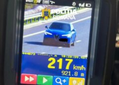 Viteză Extremă Pe Dex 12: șofer Prins Cu 217 Km/h De Polițiștii Din Serviciul Rutier Olt/ Foto