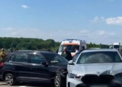Accident Cu şase Maşini Implicate, Pe Autostrada A3, Spre Bucureşti: Coloană De Mașini Pe Kilometri întregi