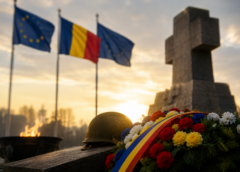 Ceremonial Militar La Miercurea Ciuc, Pe 10 Mai, Dedicat Zilei Victoriei, Zilei Europei și Independenței României