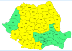 Cod Galben De Vânt în Zeci De Județe