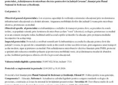 Comunicat De Presă Privind Finalizarea Proiectului „achiziționarea De Microbuze Electrice Pentru Elevi în Județul Covasna”