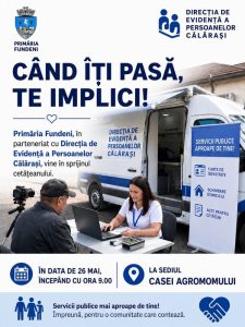 Informare Pentru CetĂȚenii Comunei Fundeni