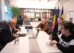 Întâlnire între Doi Cetățeni De Onoare Ai Băii Mari, Din Generații Diferite, Dedicată Inovației și Excelenței