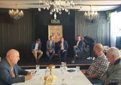 Ministrul Economiei, Irineu Darău, întâlnire Cu Mediul De Afaceri Din Buzău