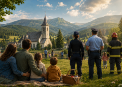 Minivacanță Sub Supravegherea Forțelor De Ordine: Polițiștii, Jandarmii și Pompierii Harghiteni, Mobilizați De Rusalii și Ziua Copilului