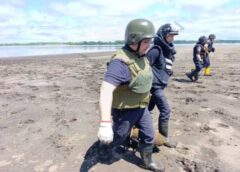 Bombă De Aviație Neexplodată, Descoperită Pe Malul Prutului, în Apropierea Localității Stânca – Foto&video