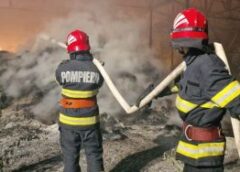 Călărași. Un Minor A Incendiat Deșeuri Reciclabile Aflate într Un Rastel Aparținând Unei Societăți Comerciale.