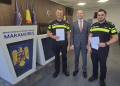 Doi Polițiști Maramureșeni, Felicitați De Ministrul Afacerilor Interne Pentru Intervenția Care A Prevenit O Tragedie
