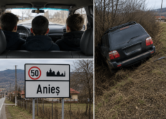 Mașină De Teren FuratĂ De 3 Copii, De 14 Ani! Au Condus Pe Traseul Rebrișoara Anieș și Au Intrat Cu Ea în șanț! S Au Ales Cu Dosare Penale!
