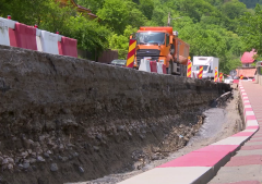Porțiune Din Dn10, Declarată Calamitată După O Surpare Majoră La Siriu