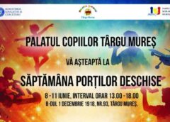 „săptămâna Porților Deschise” La Palatul Copiilor Din Târgu Mureș